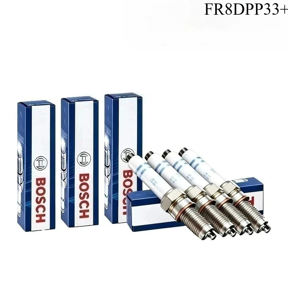 Bosch Spark Plug Platinum - ボッシュFR8DPP33+プラチナスパークプラグ 日産パトロールY62 4.0＆ヒュンダイツーソンJM 2.0用点火部品