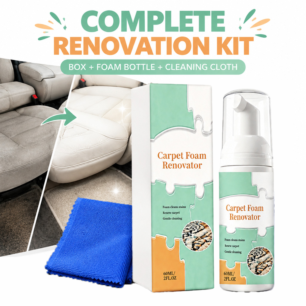 カーペット用、泡状のシミ抜き剤。水を使わない、速効性のドライ - Seat Cleaner Fabric のレビューと価格