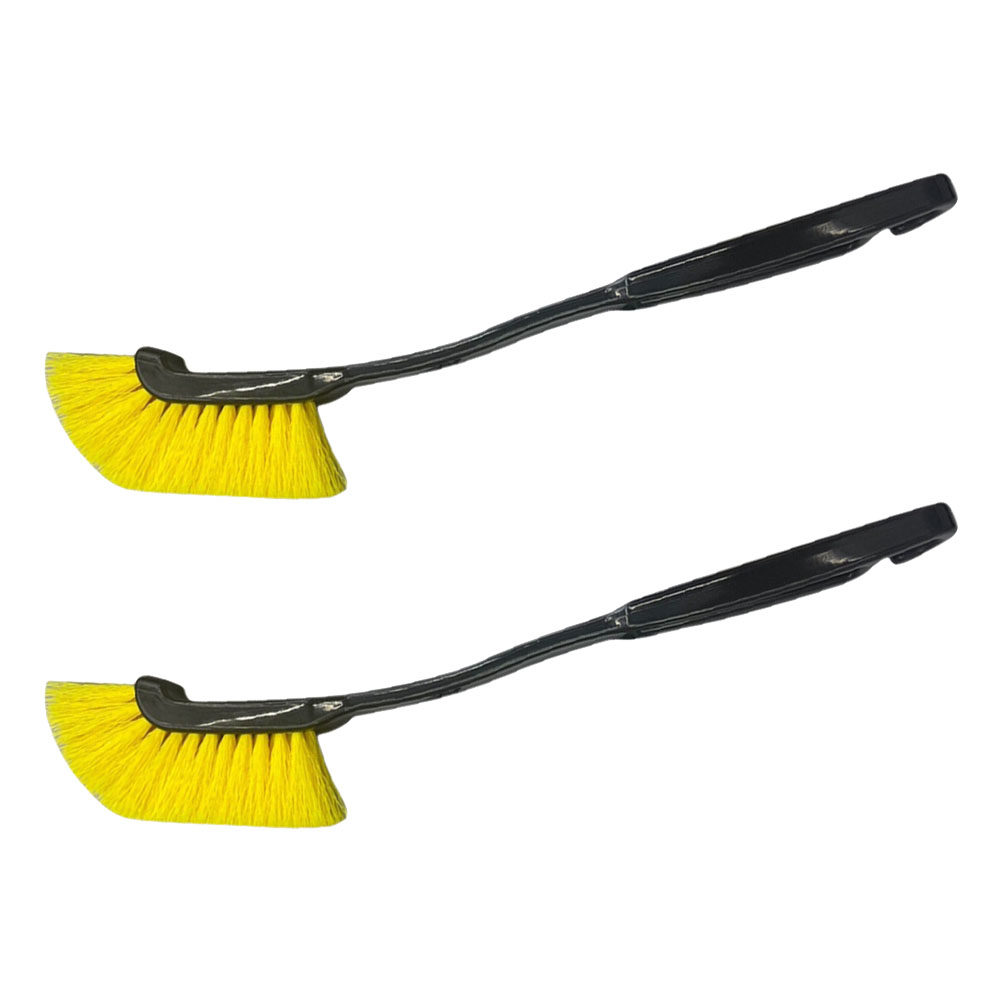 2本セット 車用タイヤブラシ、柔らかい毛を使用したクリーニン - Dirt Brush Interior のレビューと価格